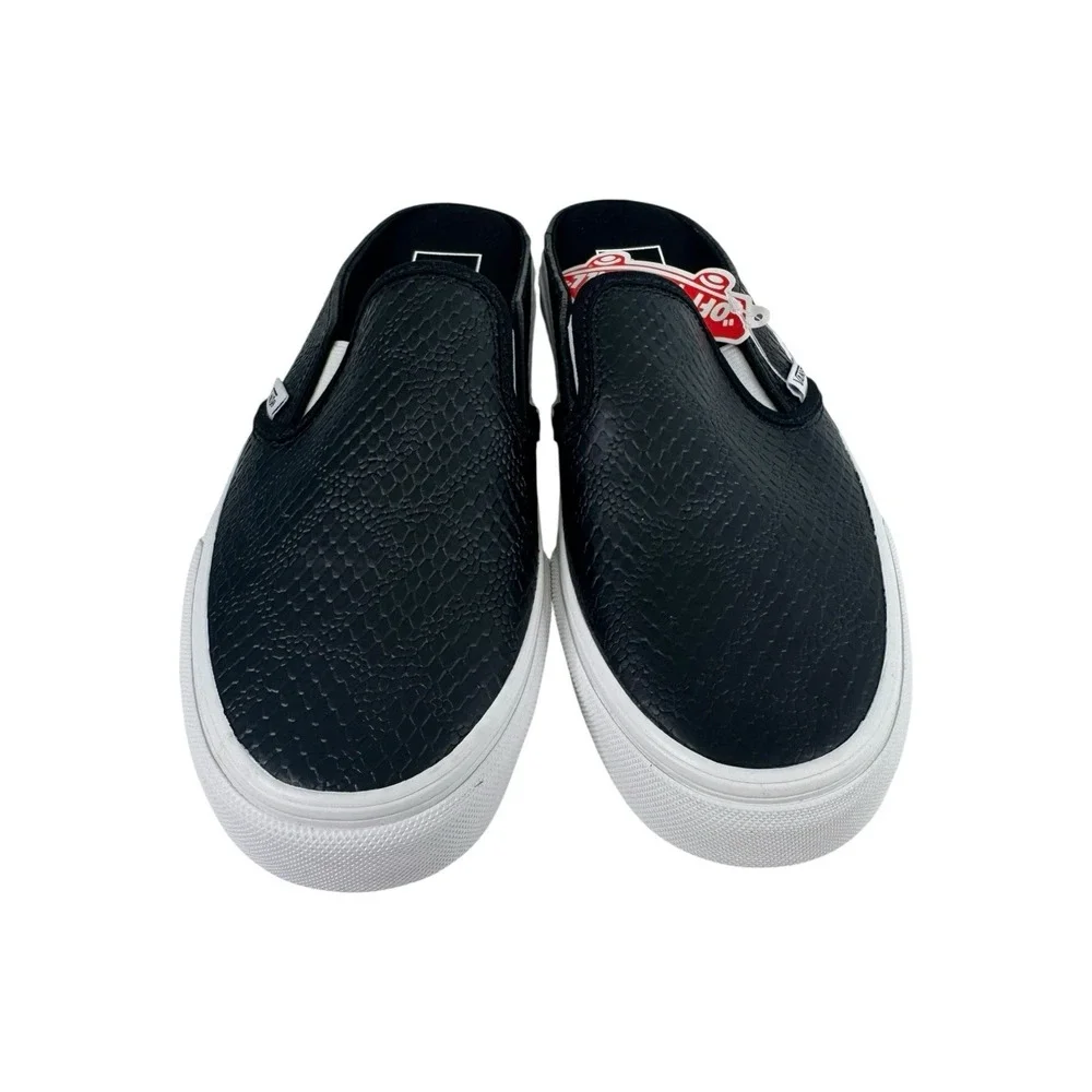 Vans Authentic Mule Leather Python Women Size 5 No Box - Picture 2 of 5